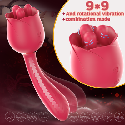 RO ME UP - Vibrator mit Rotation