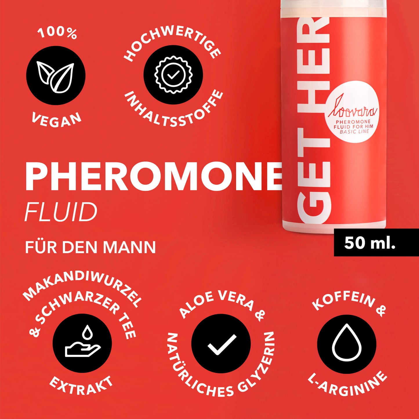 GET HER -  Pheromon Fluid für Ihn - 50 ml