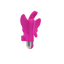 Calla - mini butterfly Fingervibrator Pink