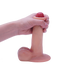 Sliding Skin - Realistischer Dildo mit hartem Hodensack
