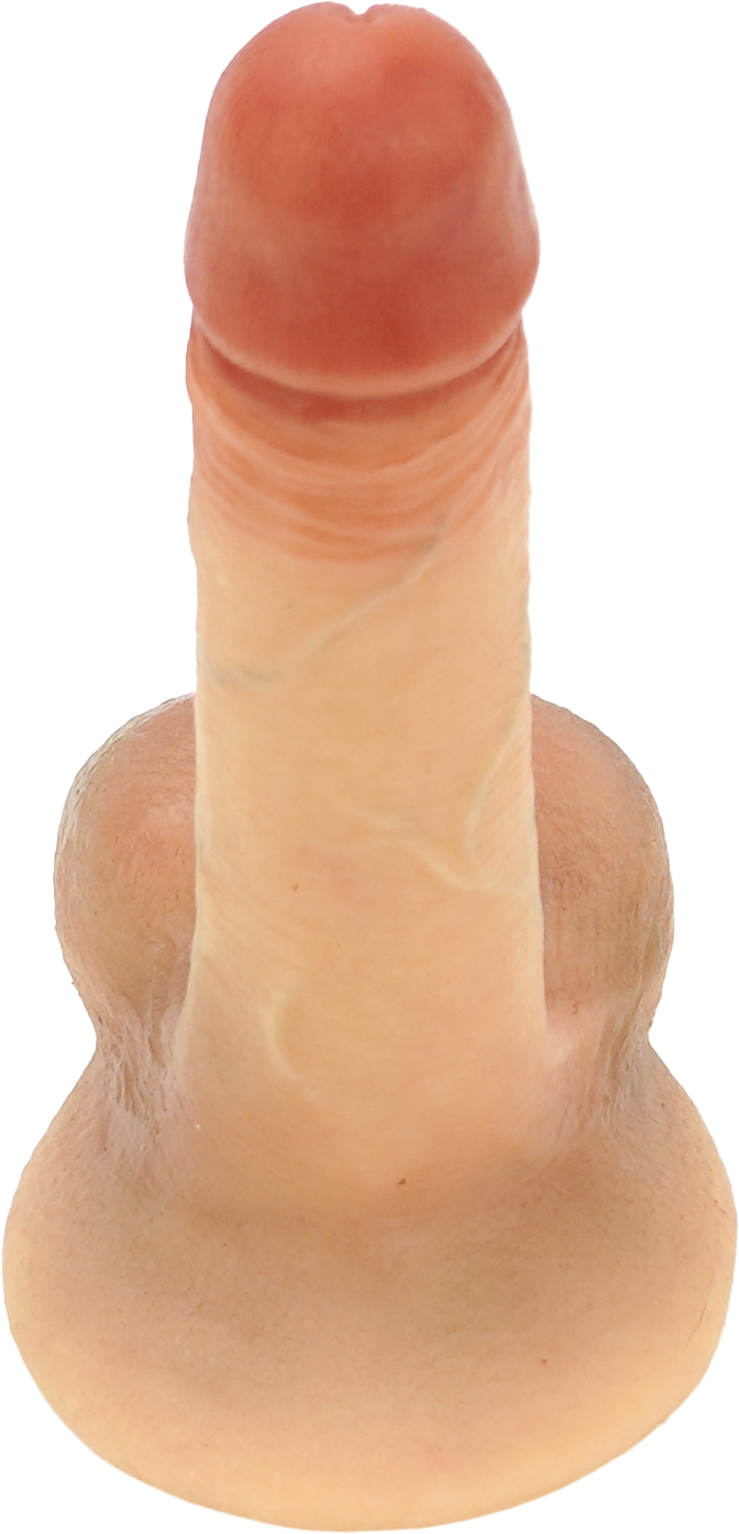 Sliding Skin - Realistischer Dildo mit hartem Hodensack