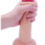 Sliding Skin Dildo - realistischer Dildo aus Silikon 17,5cm