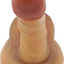 Flexi Biegewinkel Dildo - realistischer Dildo aus Silikon 18,5cm
