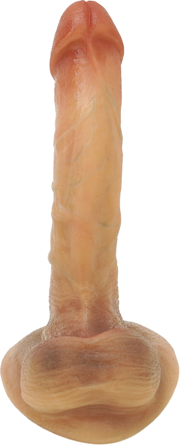 Flexi Biegewinkel Dildo - realistischer Dildo aus Silikon 18,5cm