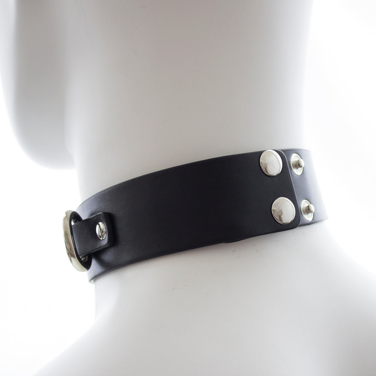 Hilaria -Halsband mit Nieten und Leine