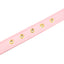 Golden Kitty Cat Bell Collar rosa