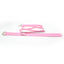 Melibea - Halsband mit Leine rosa