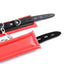 Libussa- schickes rot schwarzes Handfesselset