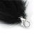Anal Plug mit Schwarz Fuchsschwanz