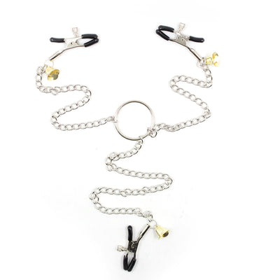 Avril: - Nippelklemmen mit Kette