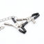 Undis - Spider Nippel Klammern und Leder Mundknebel - (S,M;L)