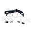Undis - Spider Nippel Klammern und Leder Mundknebel - (S,M;L)