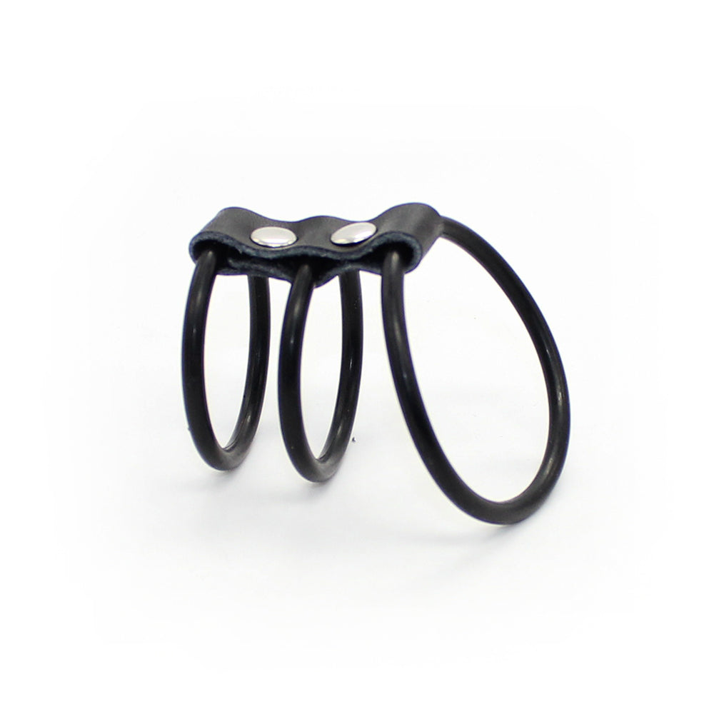 Penis und Hodenring 3 Ringe