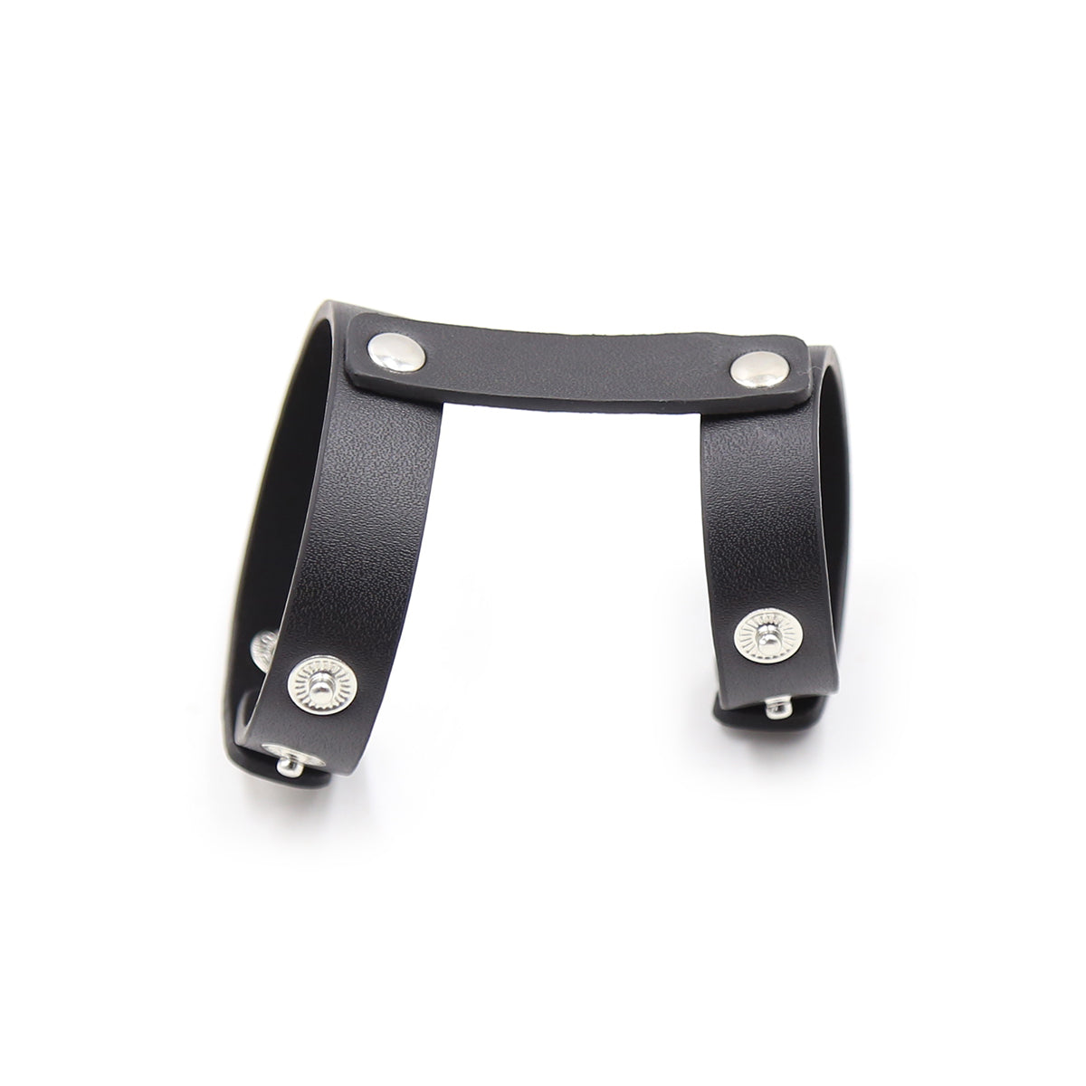 Penisgurte mit Nieten aus PU Penis Cock Ring