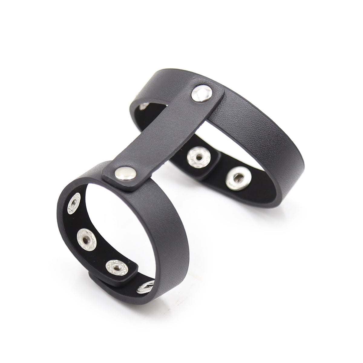 Penisgurte mit Nieten aus PU Penis Cock Ring
