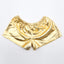 Spandex Frau Boxers Shorts goldfarbend