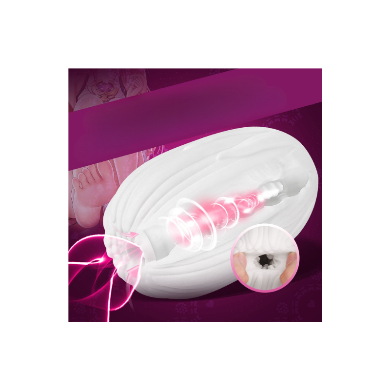 Pleasure Place - Weicher Silikon Masturbator für Männer - Kaktusform, realistisches Innengefühl & leicht zu reinigen