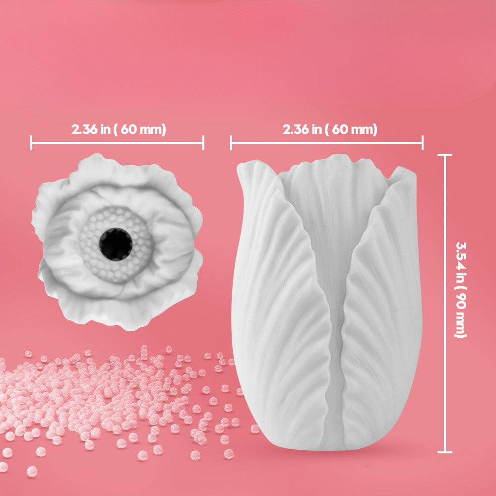 Pleasure Place - Muschelförmiger Masturbator - realistisches 3D-Gefühl, Soft Silikon & hygienisch wiederverwendbar