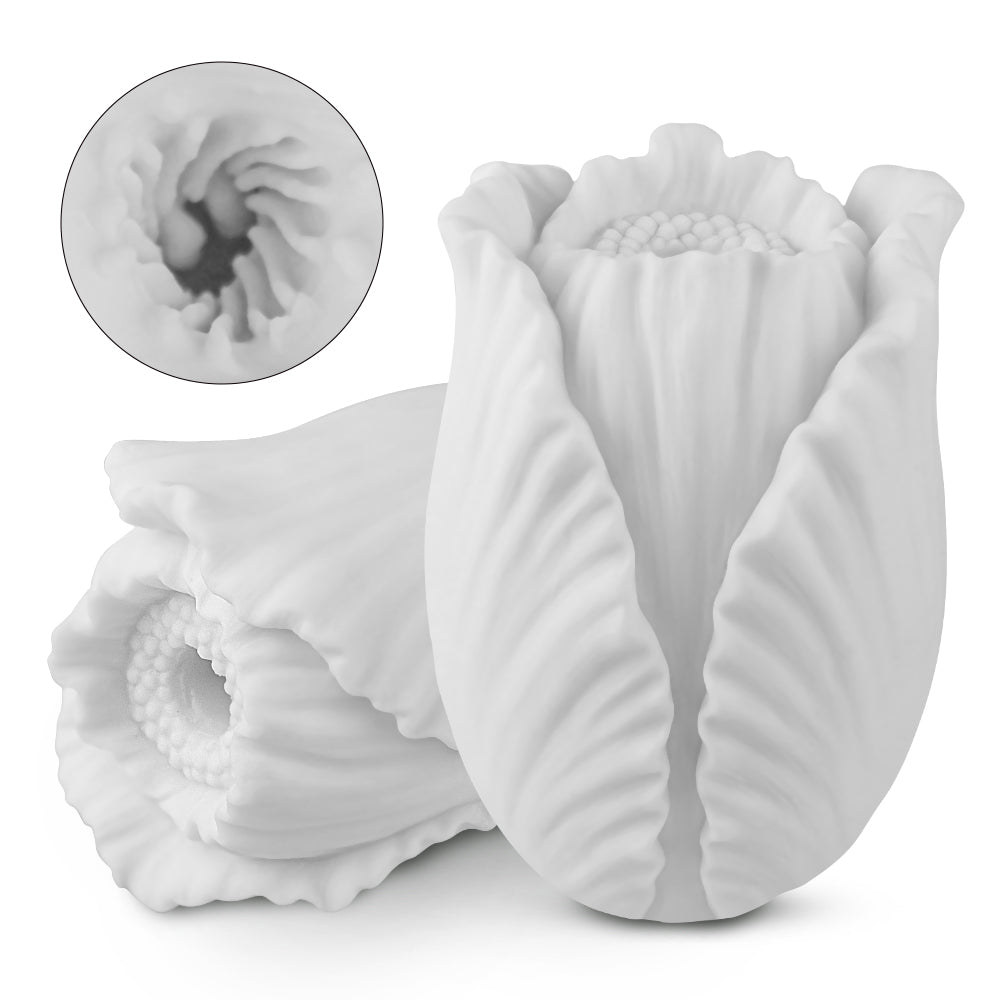 Pleasure Place - Muschelförmiger Masturbator - realistisches 3D-Gefühl, Soft Silikon & hygienisch wiederverwendbar