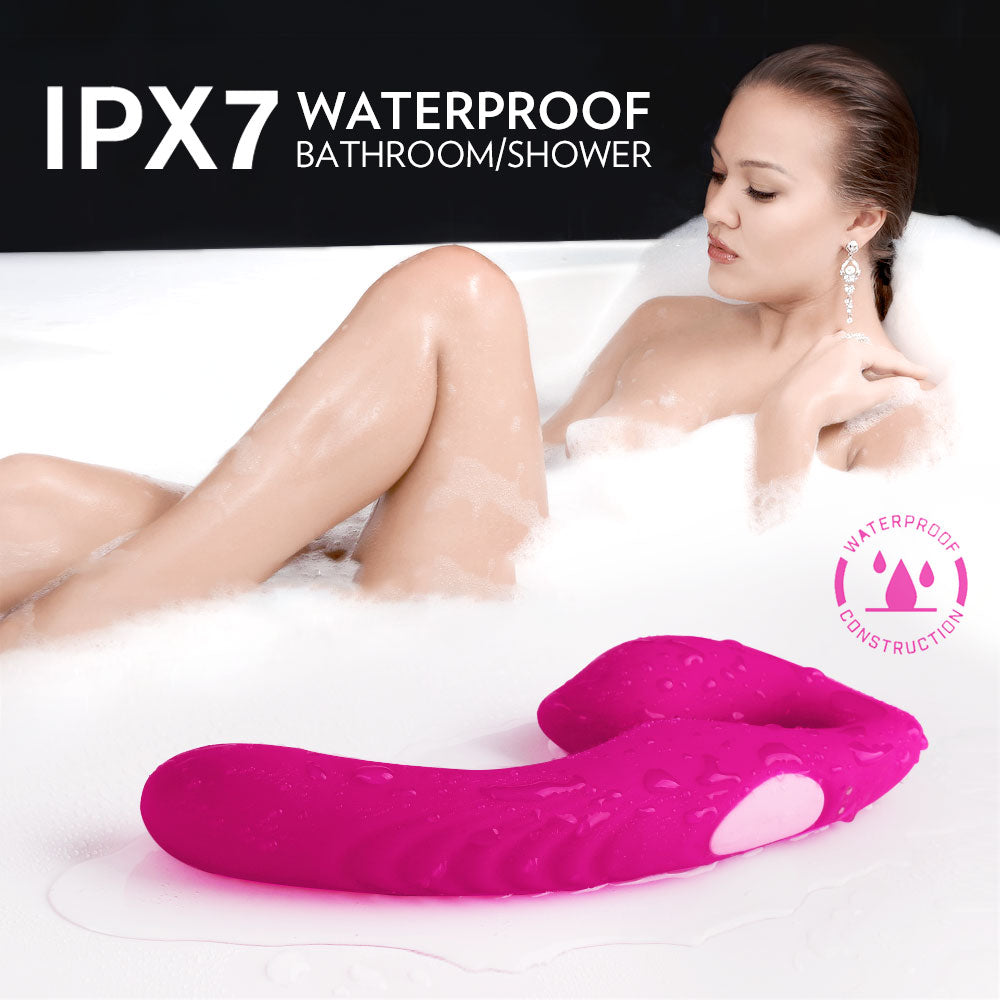 Yeah me - halterloser Strap-On mit 18 Vibrationen + Fernbedienung