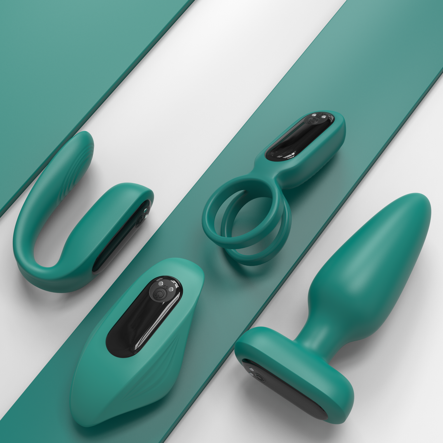 Start set one - 4 er Set mit Fernbedienung