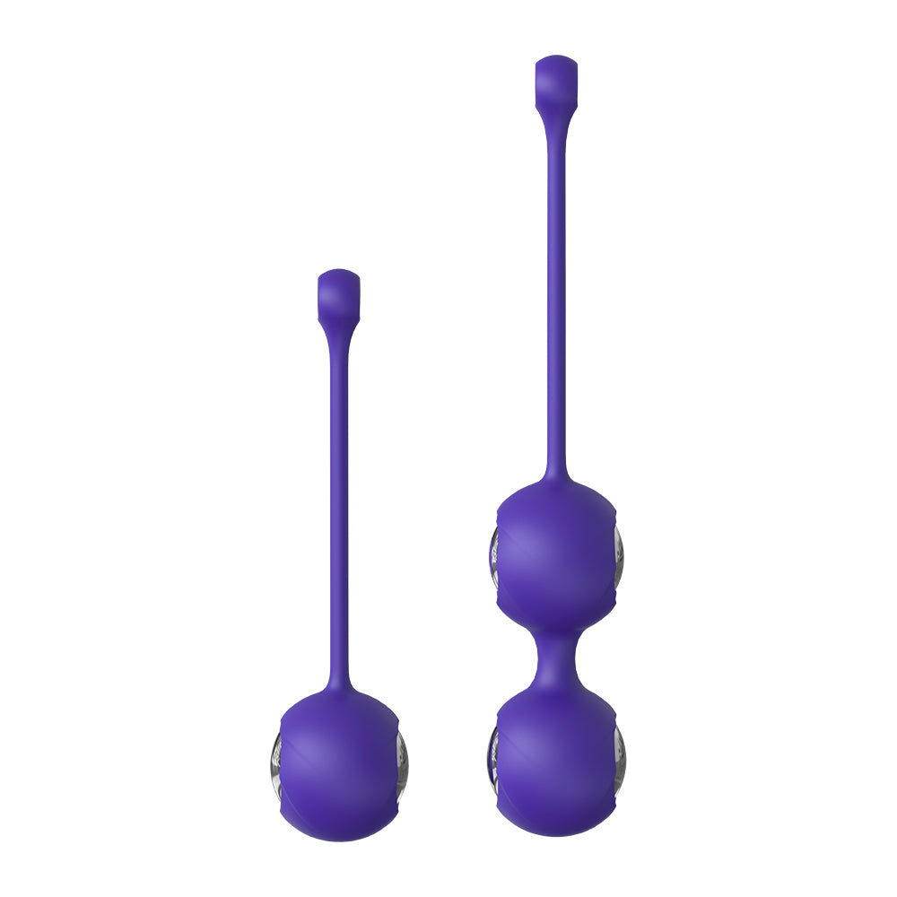 REMOTE PEARLS - 2er Vibro Liebeskugeln mit Fernbedienung