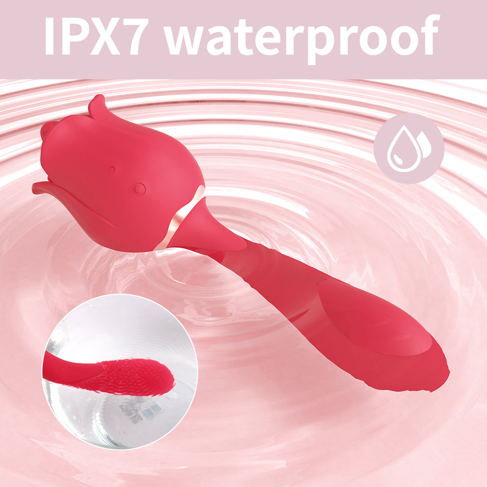 RO ME Vibrator mit vibrierenden Zunge