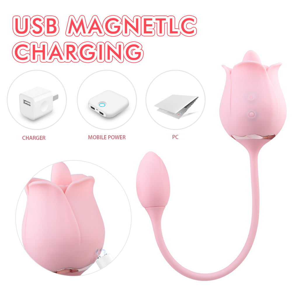 RO TEAM - Vribrator mit vibrierende Zunge